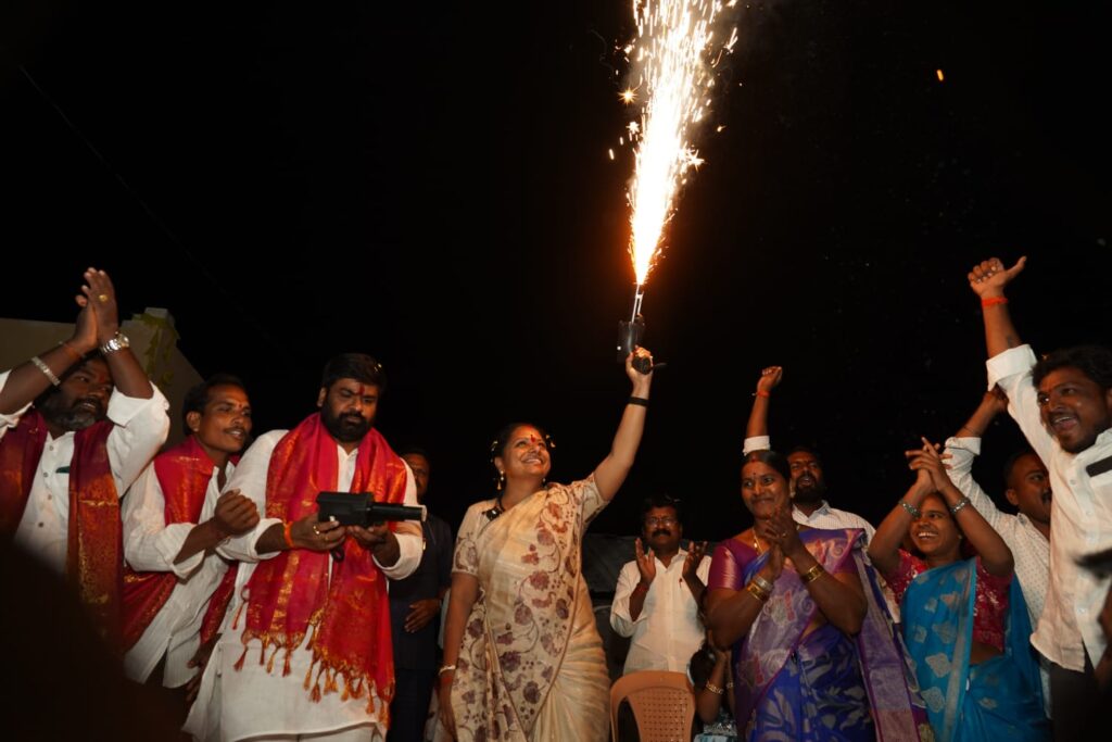 Kalvakuntla Kavitha speaks on economic inequality at Gadwal meeting