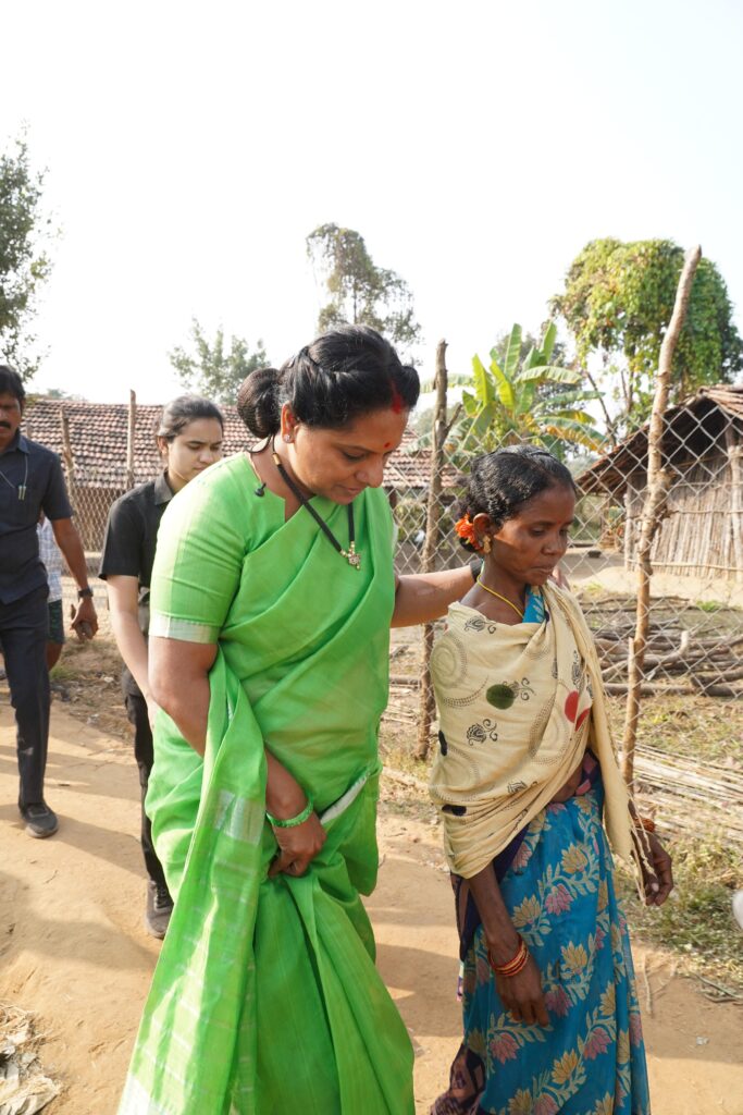 Displaced Guttikoya settlement at Manuguru lacking basic facilities