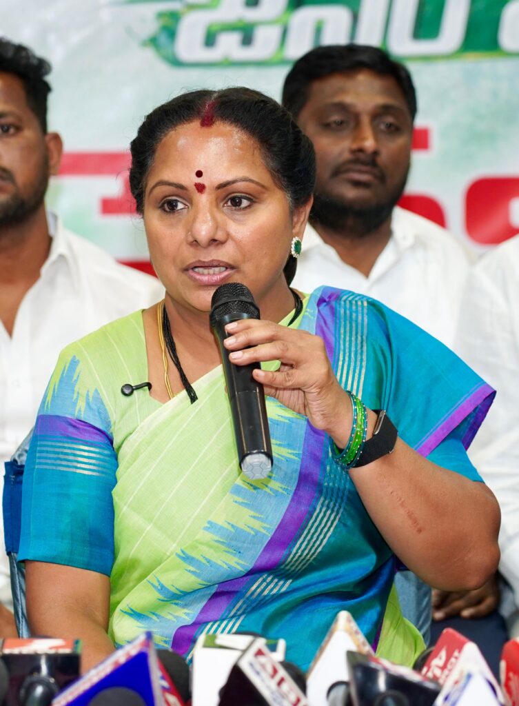 Telangana Jagruti leader Kavitha speaks on political journey