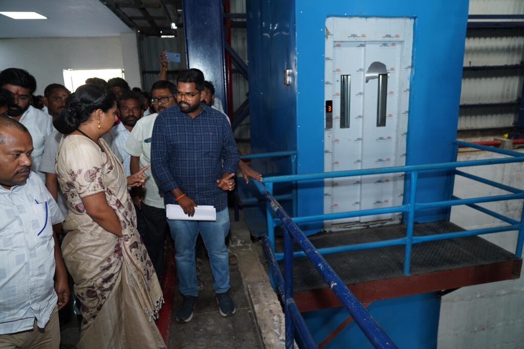 Pump house at the Thummilla Lift Irrigation Project showing multiple motors with limited operation