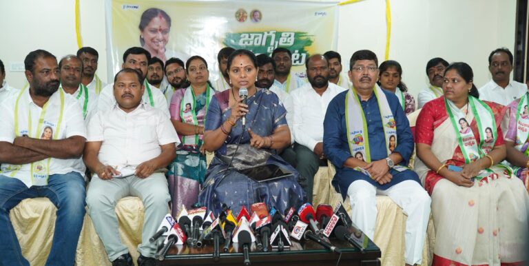 Kavitha criticising Telangana government over Assembly statements