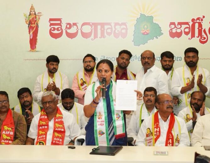 Kavitha writes letter to PM Modi on Andaman Islands renaming