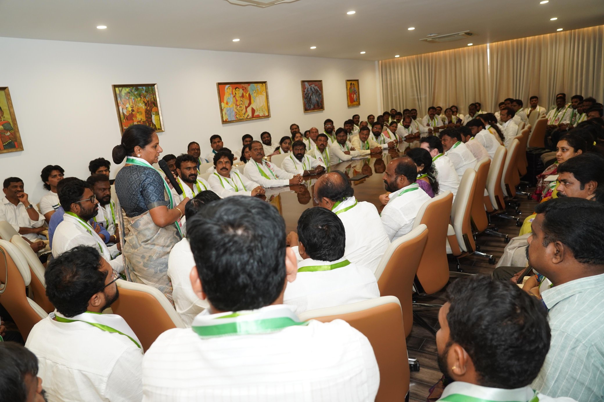 Telangana Jagruthi expands study committees for state development