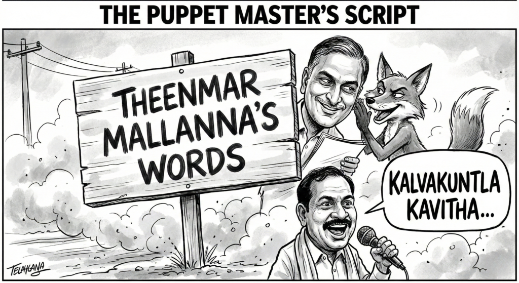 Telangana Jagruthi leaders condemn Teenmaar Mallanna allegations