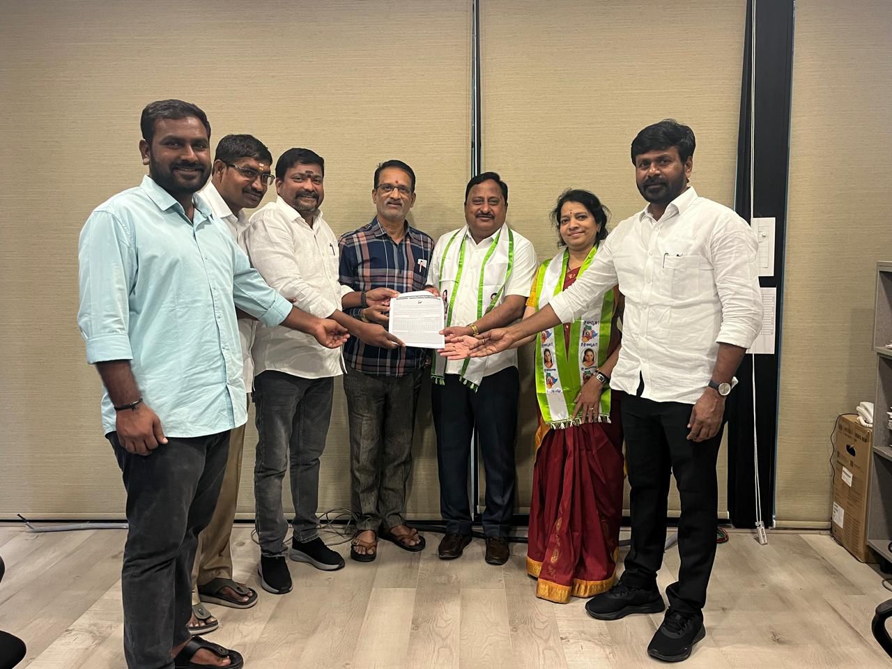 Telangana Jagruthi outsourcing committee meeting