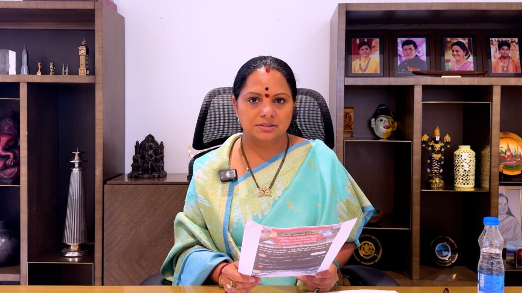Kalvakuntla Kavitha warns against backdoor recruitment of backlog government jobs in Telangana
