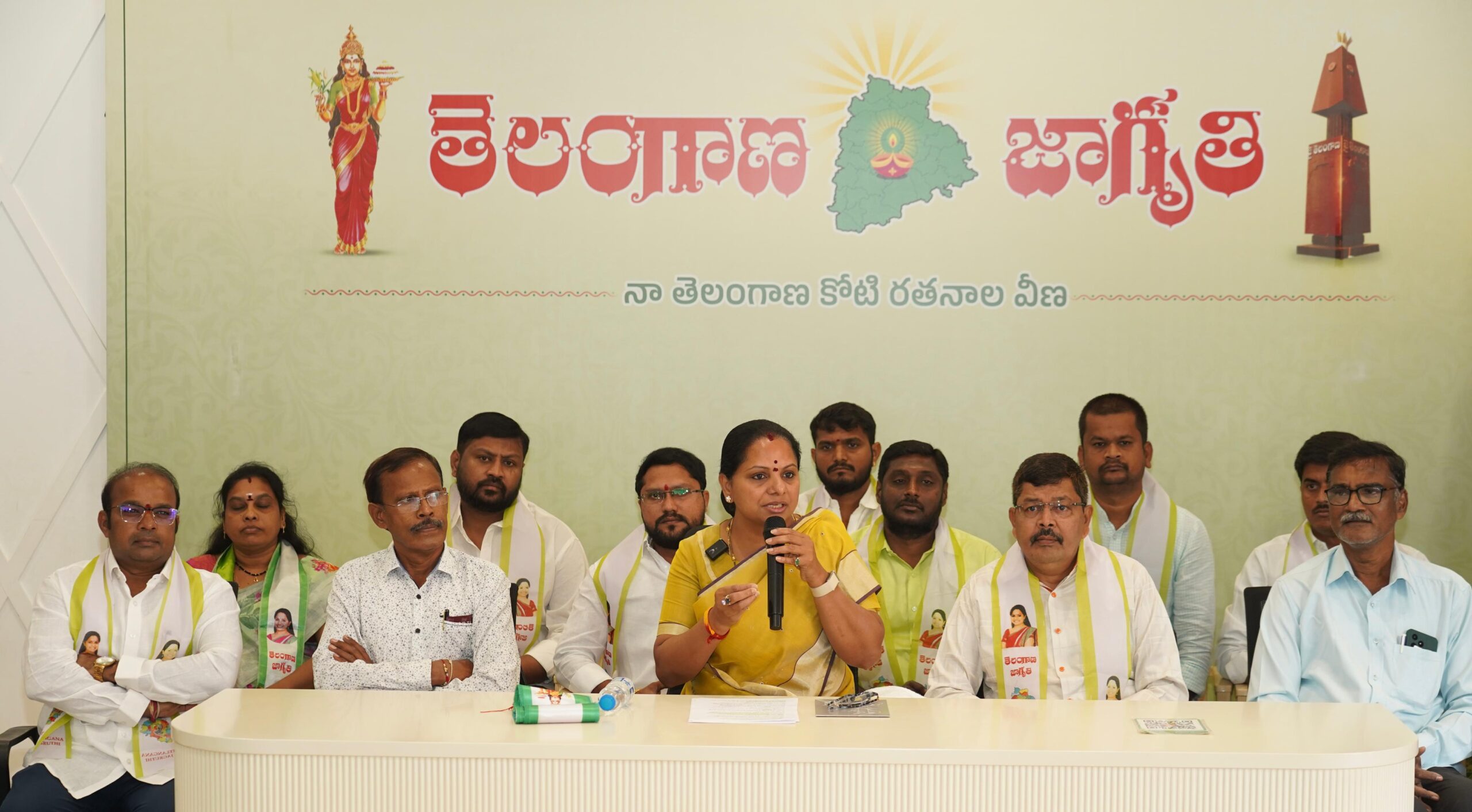 Kalvakuntla Kavitha demands RTC merger into government and reinstatement of dismissed employees