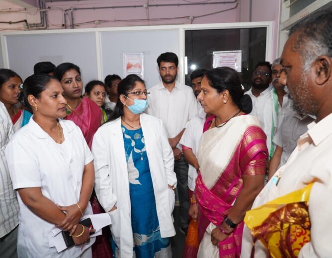 నర్సింగ్ సిబ్బందిని వేధించొద్దు: Kavitha Demands Scrapping 150 Credit Rule, ₹20,000 Minimum Wage