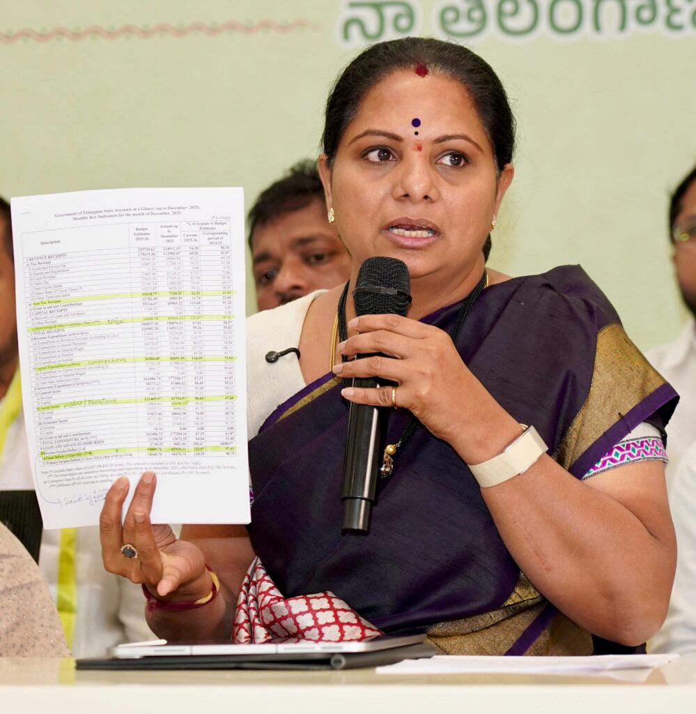 Kalvakuntla Kavitha questions CM Revanth Reddy over silence on Centre policies