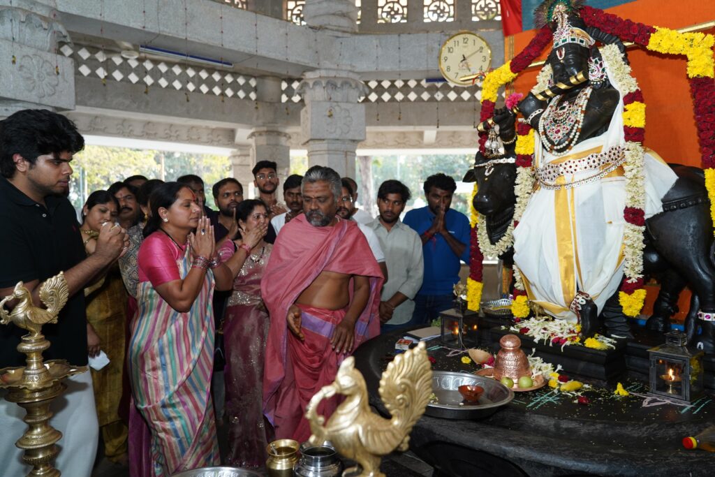 Kavitha visits Tirupati for Venkateswara Swamy darshan after court relief