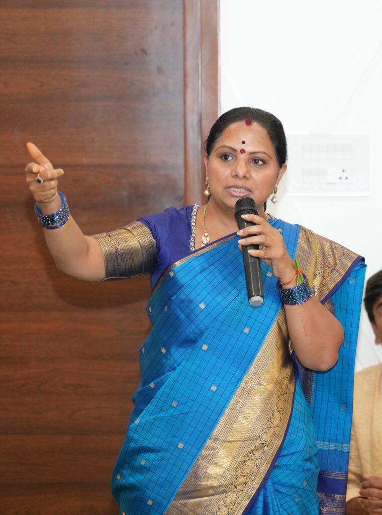 Kavitha announces alternative people’s budget Telangana