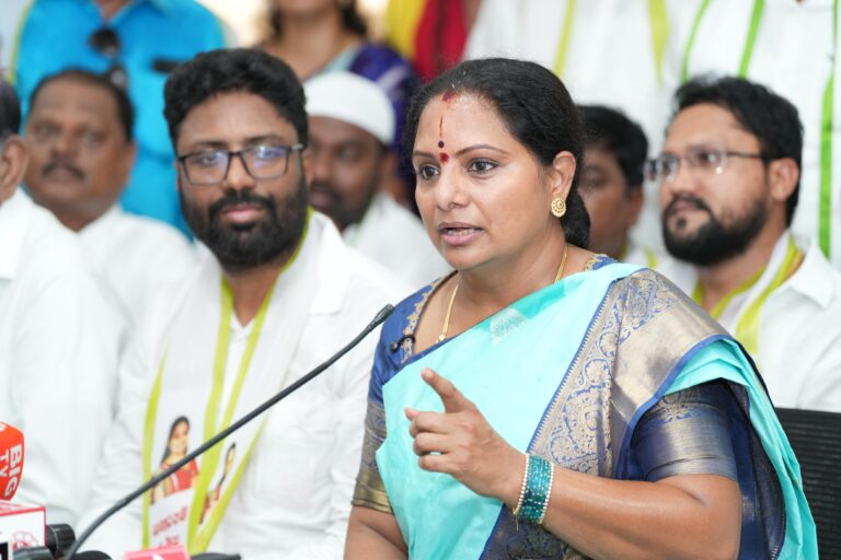 Kalvakuntla Kavitha meeting Telangana Jagruthi cadre to discuss new political party formation in Telangana
