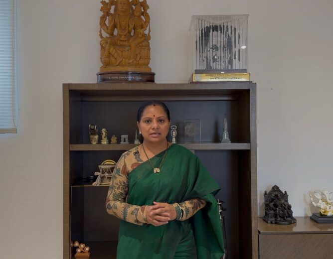 Kalvakuntla Kavitha criticizes Modi government over MGNREGA funding cuts and reduced workdays impacting rural poor in Telangana