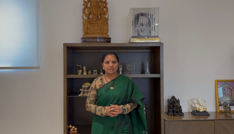 Kalvakuntla Kavitha criticizes Modi government over MGNREGA funding cuts and reduced workdays impacting rural poor in Telangana