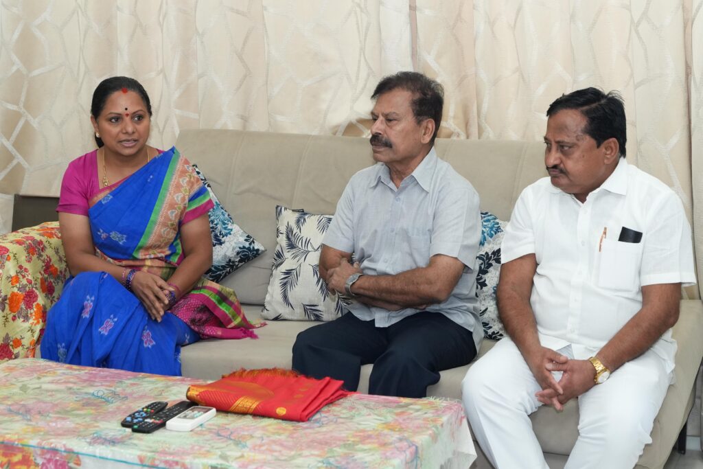 Kavitha interacts with Banjara leaders in Hyderabad focusing on tribal representation and political inclusion