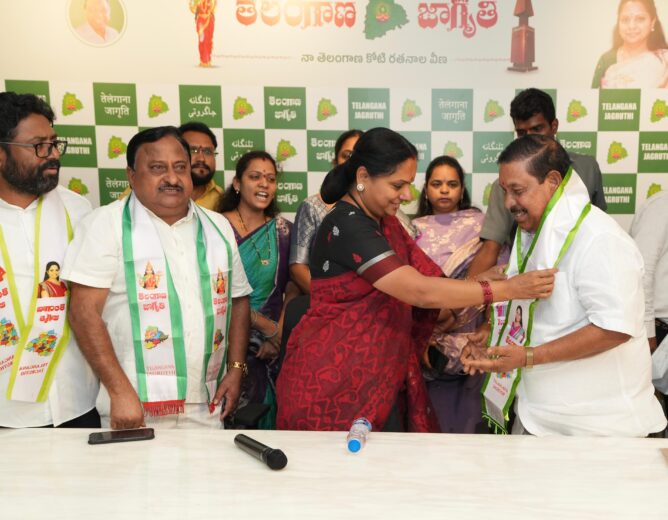 Former BRS MLA Rathod Bapurao Joins Kavitha’s Jagruthi, Signals Political Shift in Telangana