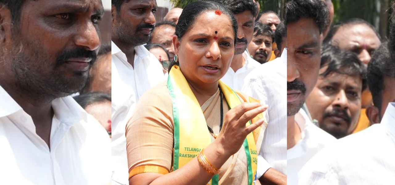 Reinstate RTC Driver Ashok Immediately TRS Chief Kavitha Kavitha Slams Govt