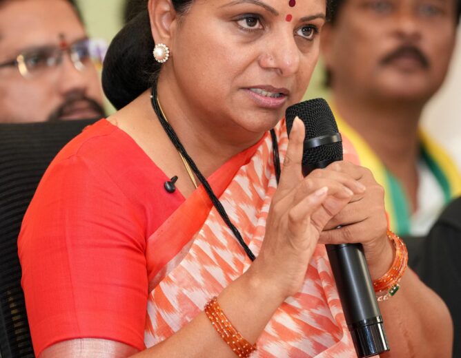 Revanth Reddy Government Is Inhuman, Warns Kavitha Over Professor Nageshwar Arrest Row