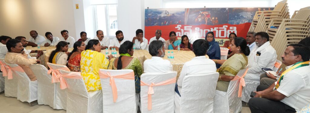 Kavitha backed Telangana activists’ demands and set a June 2 deadline for the Congress government to implement promised welfare measures.