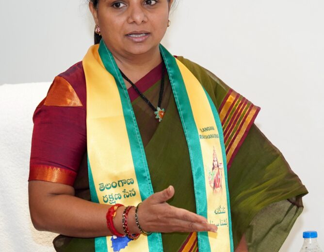 Kalvakuntla Kavitha Alleges Rise in Crimes Against Women Under Revanth Reddy Government