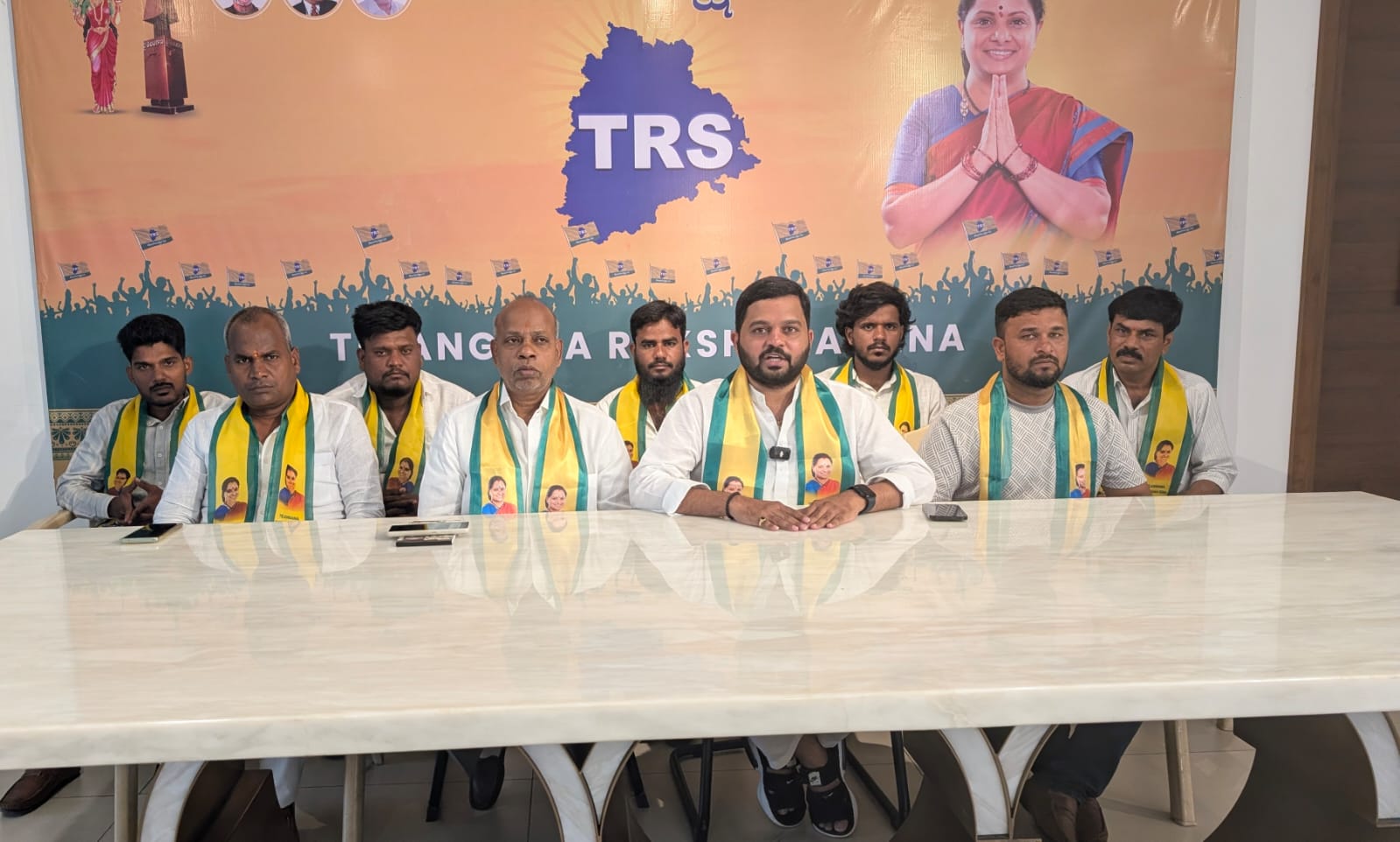 TRS Leaders Question Raghunandan Rao Over Kavitha Remarks, Bullet Train Alignment and Sangareddy Development Issues