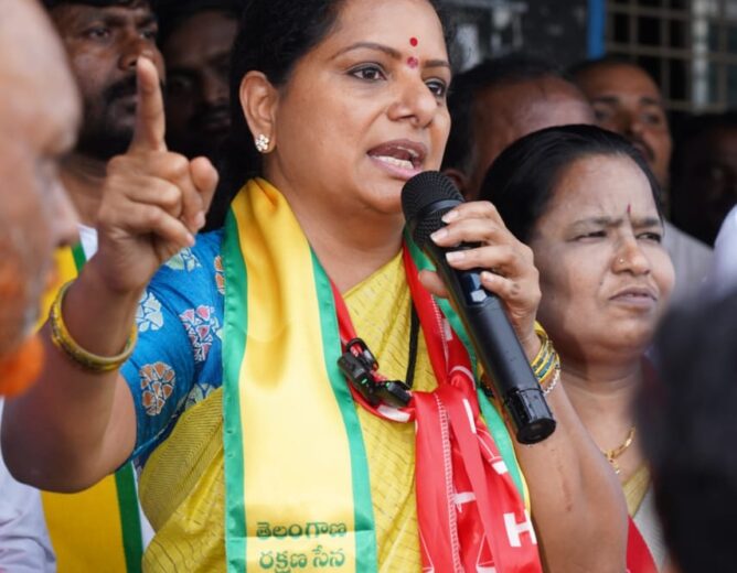 Kalvakuntla Kavitha reacting to Dharmendra Pradhan's resignation and demanding NTA reforms for students