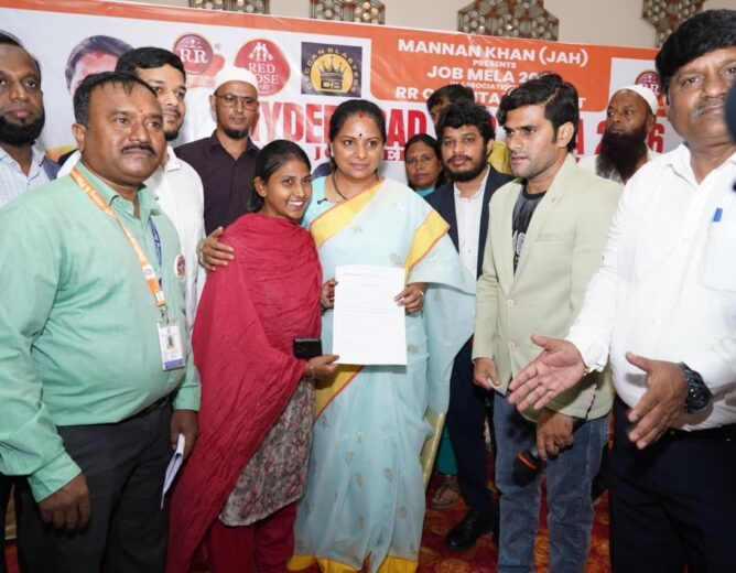 Kalvakuntla Kavitha tells youth: No shortcuts to success, honesty and hard work lead to jobs and growth