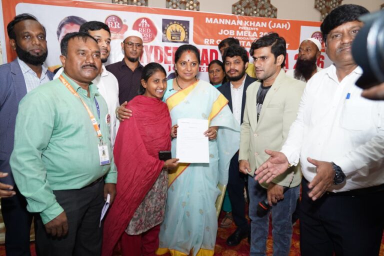 Kalvakuntla Kavitha tells youth: No shortcuts to success, honesty and hard work lead to jobs and growth