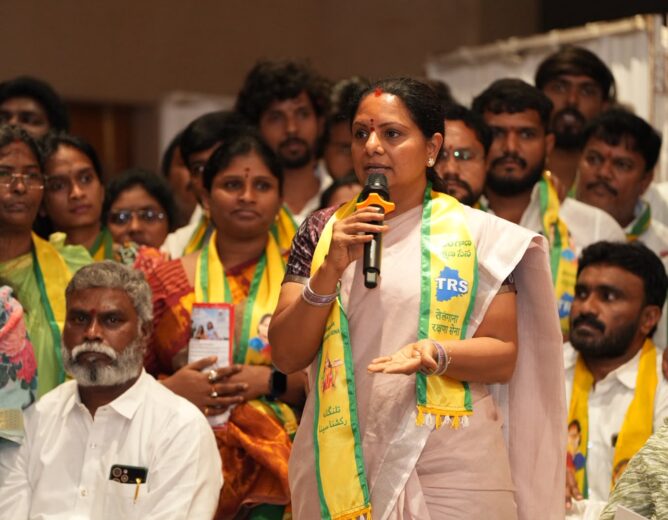 Kavitha Condemns Police Action on NEET Protesters, Demands Justice for Students