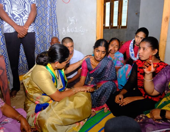 Kavitha Demands ₹1 Crore Compensation for Nerella Victims, Seeks Action Against Guilty Police 