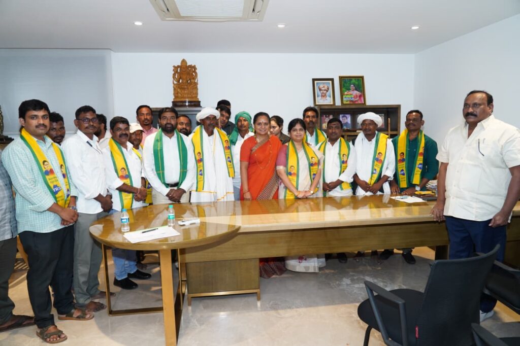 K Kavitha demands better nutrition, safe drinking water, irrigation and road connectivity for Adivasis in Telangana's Komaram Bheem Asifabad district