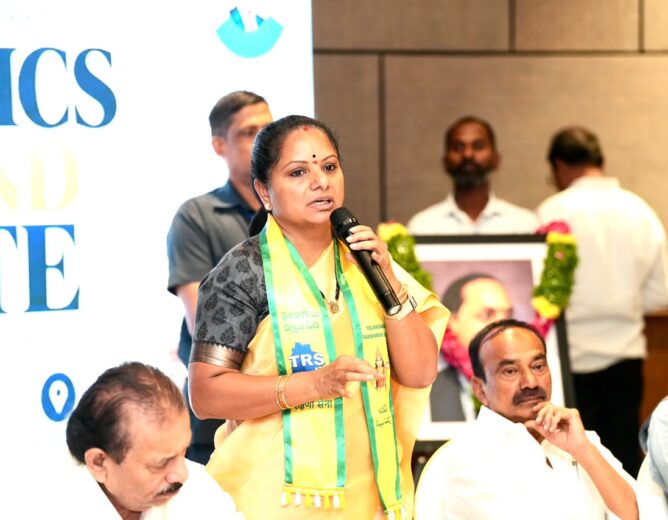 K.Kavitha Calls for BC Sub-Caste Census, Says Caste Discrimination Must End