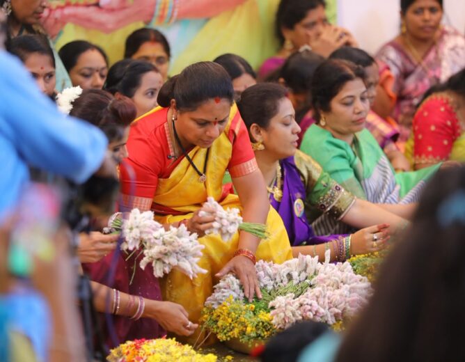 Bathukamma 2026: Kalvakuntla Kavitha Announces 50% Seats for Women